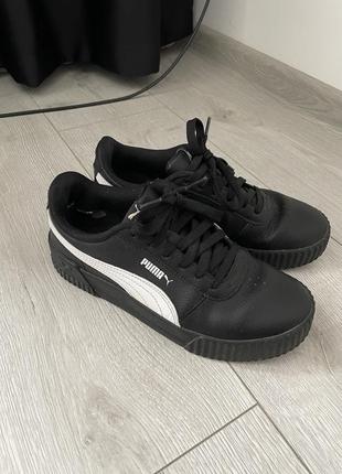 Кроссовки puma carina pfs black оригинал