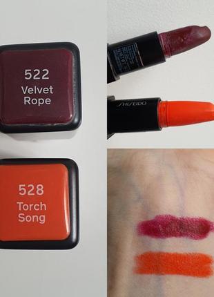 Матовая пудровая помада shiseido modernmatte powder lipstick6 фото