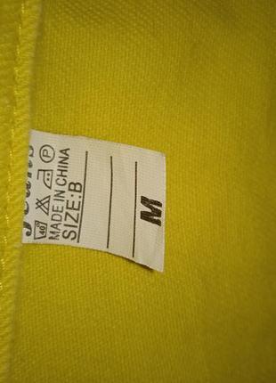 Джинсовая куртка желтая оверсайз5 фото