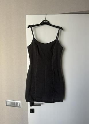 Джинсовый сарафан h&m