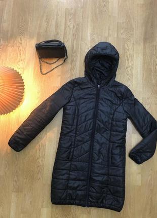Тепла чорна куртка на осінь-зиму4 фото