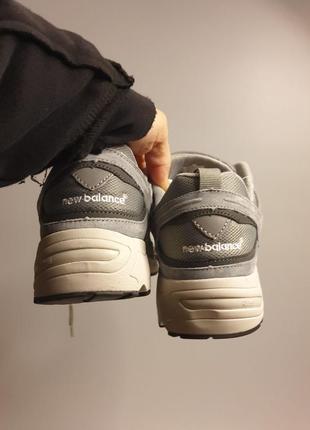 New balance 878 кроссовки мужские. замш, сетка6 фото