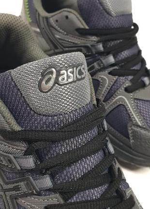 Asics gel — kahana 8 кросівки чоловічі, чорні в сітку8 фото