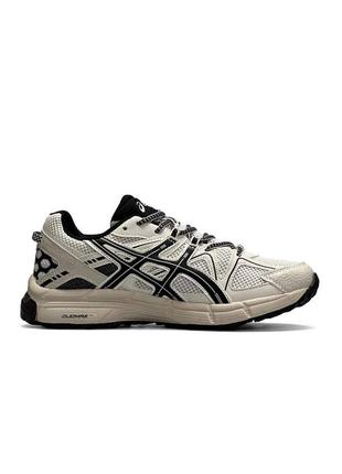 Мужские кроссовки asics gel-kahana 8 beige black1 фото