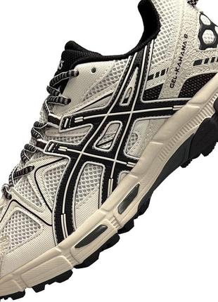 Мужские кроссовки asics gel-kahana 8 beige black4 фото