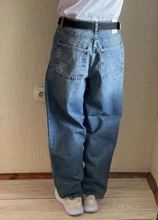 Новые реп джинсы широкие skater fit baggy big boy chi bershka jaded hm3 фото