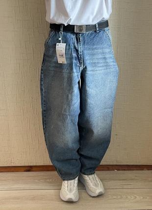 Новые реп джинсы широкие skater fit baggy big boy chi bershka jaded hm