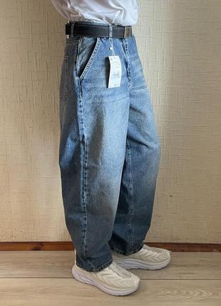 Новые реп джинсы широкие skater fit baggy big boy chi bershka jaded hm2 фото