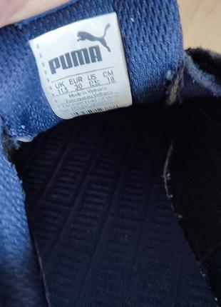 Замшевые кроссовки puma 30 размер9 фото
