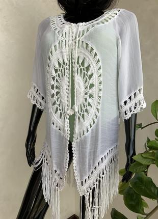 Пляжная туника халат