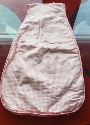 Ikea спальник спальный мешок новорожденной девочке 0-3-6м 56-62-68см2 фото