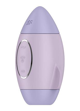 Вакуумный вибратор satisfyer mission control violet 3