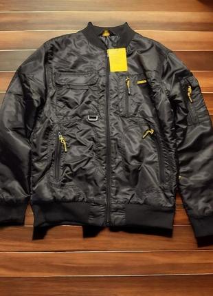 Чоловічий бомбер пілот stanley bomber jacket.(сша)м,l,xl2 фото