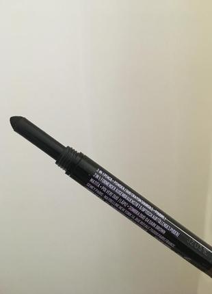 Олівець -пудра для брів maybelline express brow satin duo/чорно-коричневий 🧑🏻‍🎨2 фото