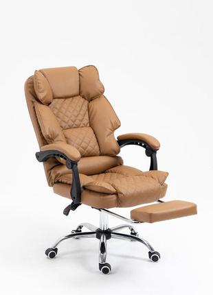 "крісло керівника з підставкою для ніг  virgo x9 luxury "2 фото