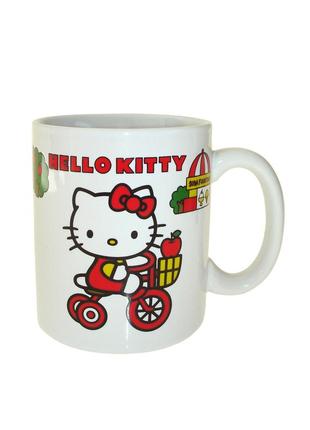 Керамическая кружка hello kitty sanrio белая 40453160648611 фото