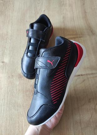 Фирменные детские кроссовки puma ferrari, оригинал , размер 32.