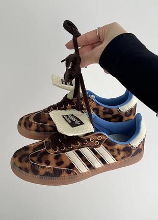 Адідас самба леопардові adidas samba × walles bonner leopard