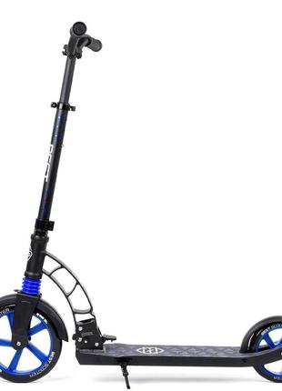 Самокат scooter черно-синий 69000663431242 фото