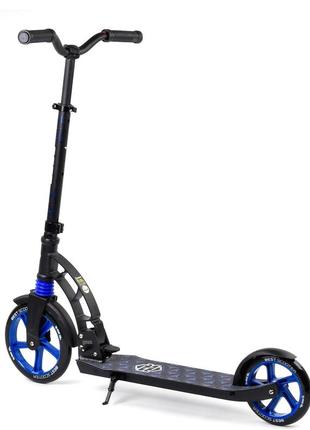 Самокат scooter черно-синий 69000663431243 фото