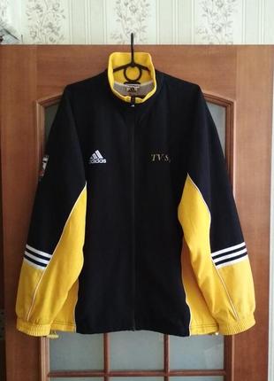 Чоловіча вінтажна олімпійка кофта adidas (l-xl) оригінал дуже рідкісна