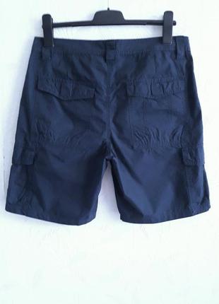 Тонкие котоновые шорты, w31/46-48, хлопок, jean pascale2 фото