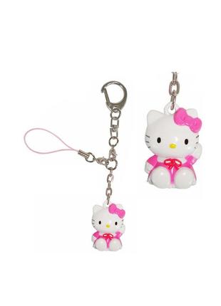 Брелок hello kitty sanrio бело-розовый 4045316482658