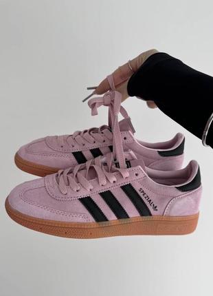 Адидас кеды натуральная замша adidas spezial handball pink