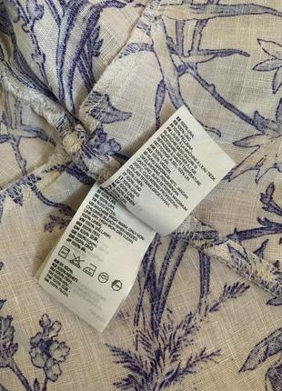 Оригінальний легкий льняний піджак блуза із запахом, зав’язкою і баскою.9 фото