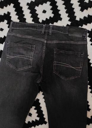 Джинсы мужские серые повседневные прямые джинсовые atrium, размер l5 фото