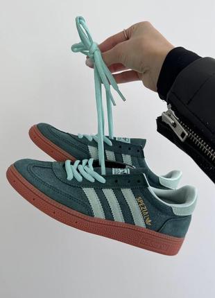 Адідас кеди adidas spezial handball green