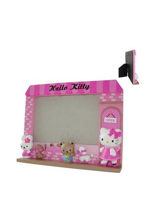 Рамка для фото hello kitty sanrio розовая 4045316081486