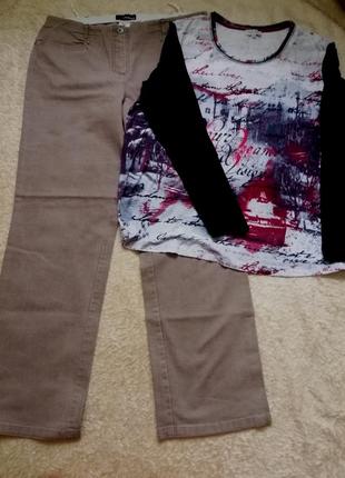 Набір : джинси + футболка  р.54/56
