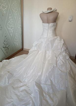Новое свадебное платье / изысканное свадебное платье с открытой спиной badet braut und festmode4 фото