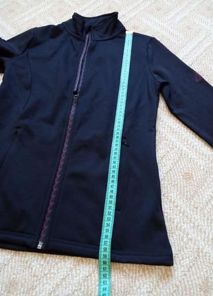 Черная женская спортивная куртка от crivit sports (немеченица), размер xs5 фото