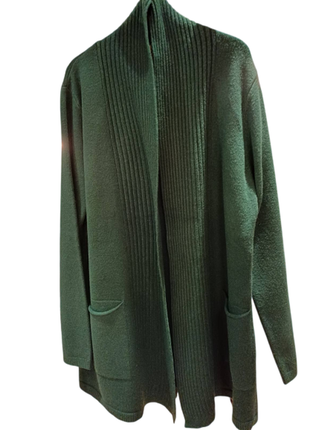 Кардиган зеленого цвета marina v paris, франция