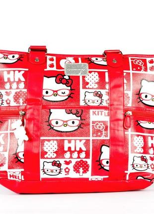 Сумка hello kitty sanrio красная 881780093952