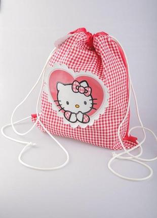 Рюкзак-мешок hello kitty sanrio красный 8011688321617