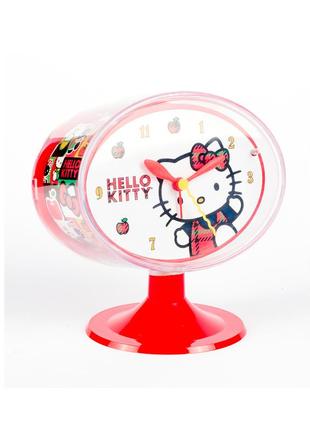 Часы-будильник hello kitty sanrio бело-красный 8011688351423