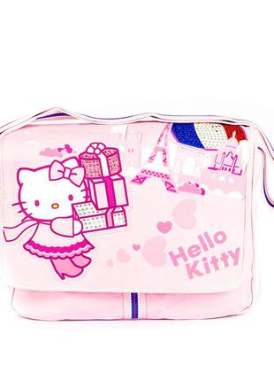 Сумка hello kitty usa sanrio бежева 8011688351980