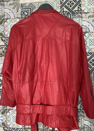 Куртка косуха vintage leater ♥️ c&amp;a6 фото