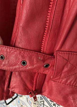 Куртка косуха vintage leater ♥️ c&amp;a9 фото