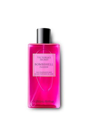 Парфюмированный спрей для тела victoria's secret bombshell passion мист. духи