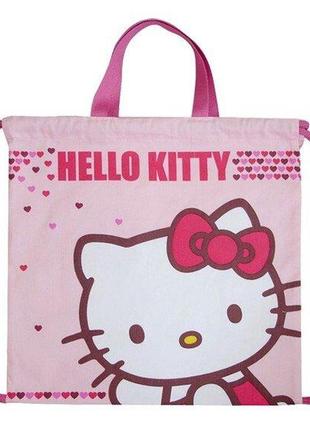 Рюкзак-мешок hello kitty sanrio розовый 4045316299485