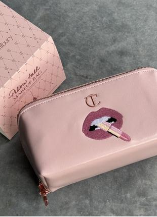 Лімітована косметичка charlotte tilbury - pillow talk makeup bag оригінал3 фото