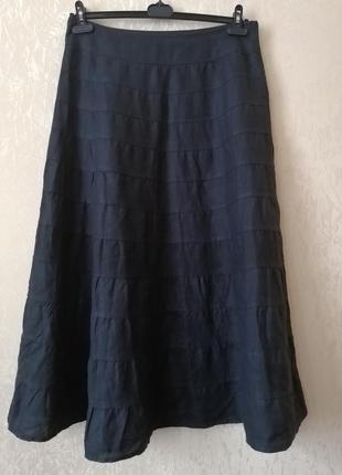 Ірландський льон ярусна спідниця преміум бренда.