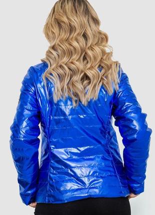 Куртка женская демисезонная, цвет электрик, 244r1164 фото