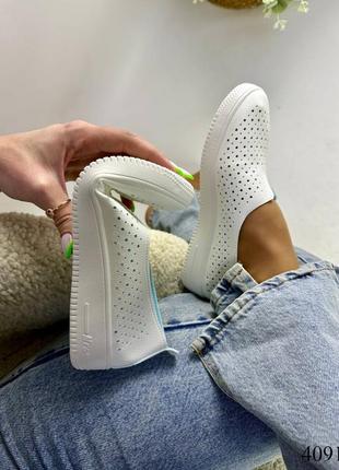 Мокасины с перфарацией