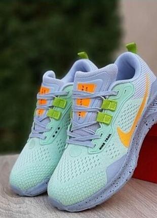 Кросівки жіночі nike pegasus trail gray lime.,41(25,5)