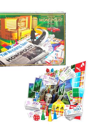 Настольная игра danko toys monopolist разноцветная 4823102811673